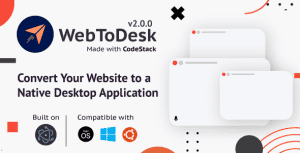 WebToDesk – Convert Your Website to a Native Desktop Application