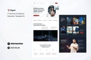 Digest – IT Services & Solutions Elementor Template Kit