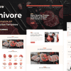 Carnivore – Meat Shop & Butchery Elementor Pro Template Kit