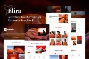 Elira – Adventure Travel & Tourism Elementor Template Kit