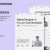 Ferran – Personal Portfolio & Resume Elementor Template Kit