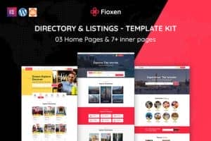 Fioxen – Travel & destination Listings Elementor Template Kit