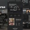 Forsa – Custom Motorcycle Garage Elementor Template Kit