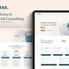 Fortax – Tax Advisor & Financial Consulting Elementor Template Kit