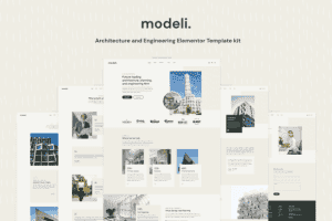 Modeli – Architecture & Engineering Elementor Template kit