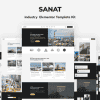 Sanat – Industry Elementor Template Kit