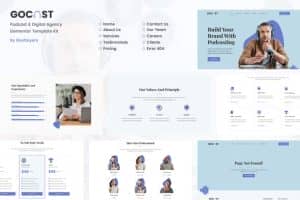 Gocast – Podcast & Digital Agency Template Kit