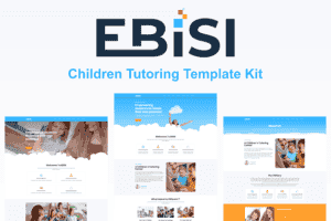 Ebisi – Children Tutoring Template Kit