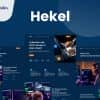Hekel – Cyber Security Elementor Template Kit