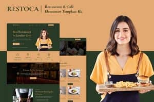 Restoca – Restaurant & Cafe Elementor Template Kit