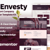 Envesty – Finance & Investment Company Elementor Template Kit