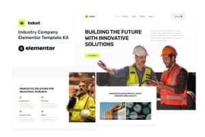 Indust – Industry & Factory Elementor Template Kit