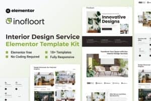 Inofloort – Interior Design Service Elementor Template Kit