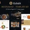 Kababi – Restaurant Elementor Template Kit