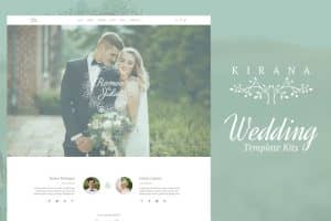 Kirana – Wedding Elementor Template Kits