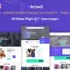 Krowd – Crowdfunding Projects & Charity Template Kit