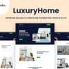 LuxuryHome – Interior Design & Furniture Elementor Template Kit