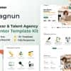 Magnun – Influencer & Talent Agency Elementor Template Kit