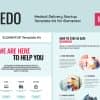 MEDO – Medical Delivery Startup Elementor Template Kit