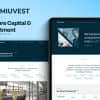 Miuvest – Venture Capital & Investment Elementor Template Kit