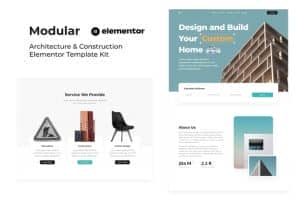 Modular – Architecture & Construction Elementor Template Kit