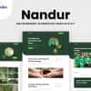 Nandur – Enviromental Elementor Template Kit