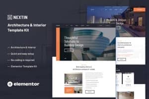 Nextin – Architecture & Interior Elementor Template Kit