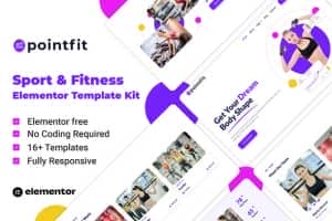 Pointfit – Sport & Fitness Elementor Template Kit
