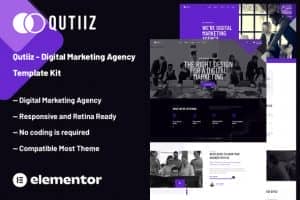 Qutiiz – Digital Marketing Agency Template Kit