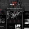 Ratattoo – Tattoo Studio Elementor Template Kit
