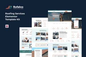 Rofalco – Roofing Services Elementor Template Kit