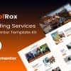 Roofrox – Roofing Services Elementor Template Kit