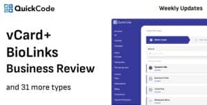 QR Code Generator BioLinks vCard SaaS