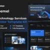 Sibemel – Artificial Intelligence & Technology Services Elementor Template Kit