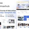 Skillmaxhub – Online Course & Education Elementor Template Kit
