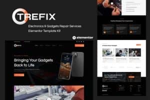 Trefix – Electronics & Gadgets Repair Services Elementor Template Kit