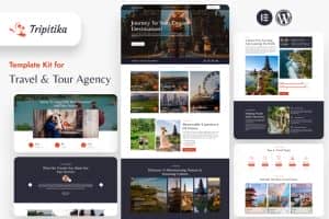 Tripitika – Tourism & Travel Agency Elementor Template Kit