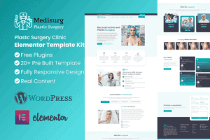 Medisurg – Plastic Surgery Clinic Elementor Template Kit