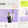 Valiburn – Vape & E-Cigarettes Store Elementor Template Kit