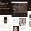 Menor – Makeup Artist & Hair Stylist Elementor Pro Template Kit