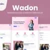Wadon – Feminine Business Consultant Elementor Template Kit
