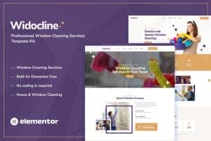 Widocline – Professional Window Cleaning Services Template Kit