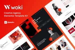 Woki – Creative Agency Elementor Template Kit
