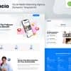 Zocio – Social Media Marketing Agency Elementor Template Kit