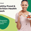 Nutrimeel – Healthy Food & Nutrition Health Coach Elementor Template Kit