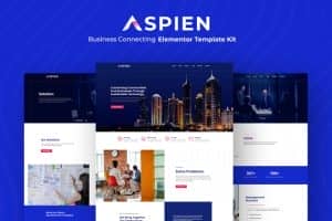 Aspien – Business Connecting Elementor Template Kit