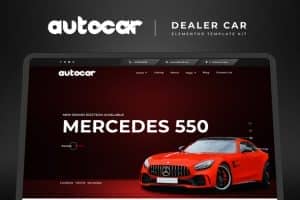 Autocar – Car Dealer Elementor Pro Template Kit
