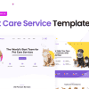 Petopia – Pet Care Service Elementor Template Kit