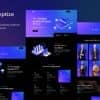 Cryptize – Blockchain Cryptocurrency & Bitcoin Elementor Template Kit