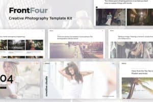 FrontFour – Creative Photography Template Kit